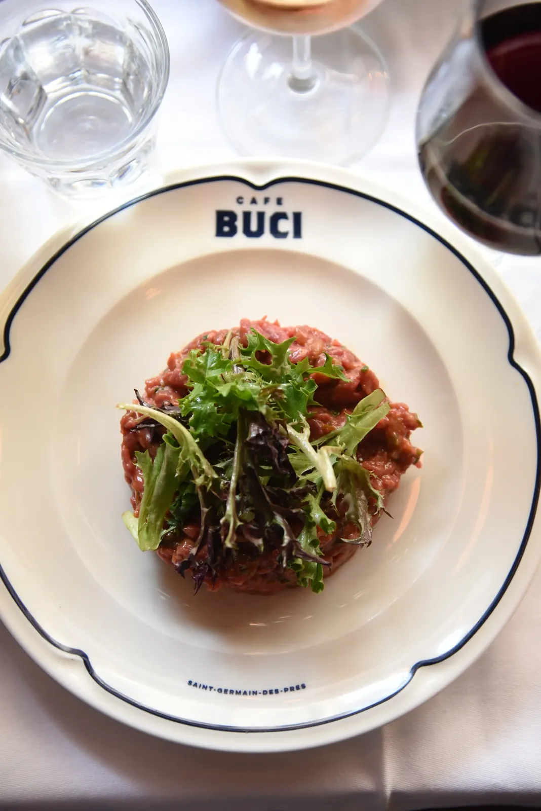 Tartare de bœuf au couteau